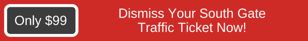 South Gate Los Angeles county traffic ticket